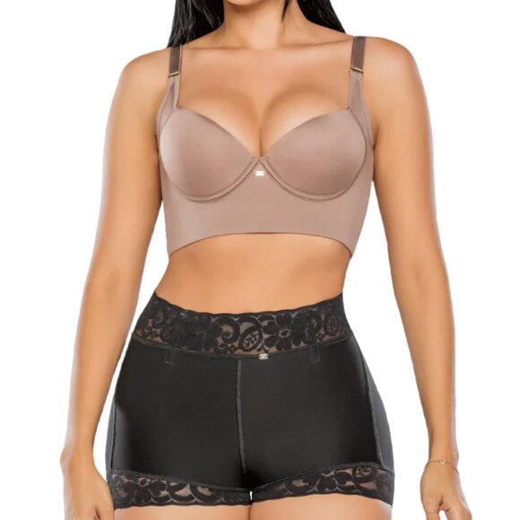 XL Stagmi Fasas PANTY Bomboncito SMI04027 INVISIBLE Short Butt Lace Shaper! - Picture 5 of 14